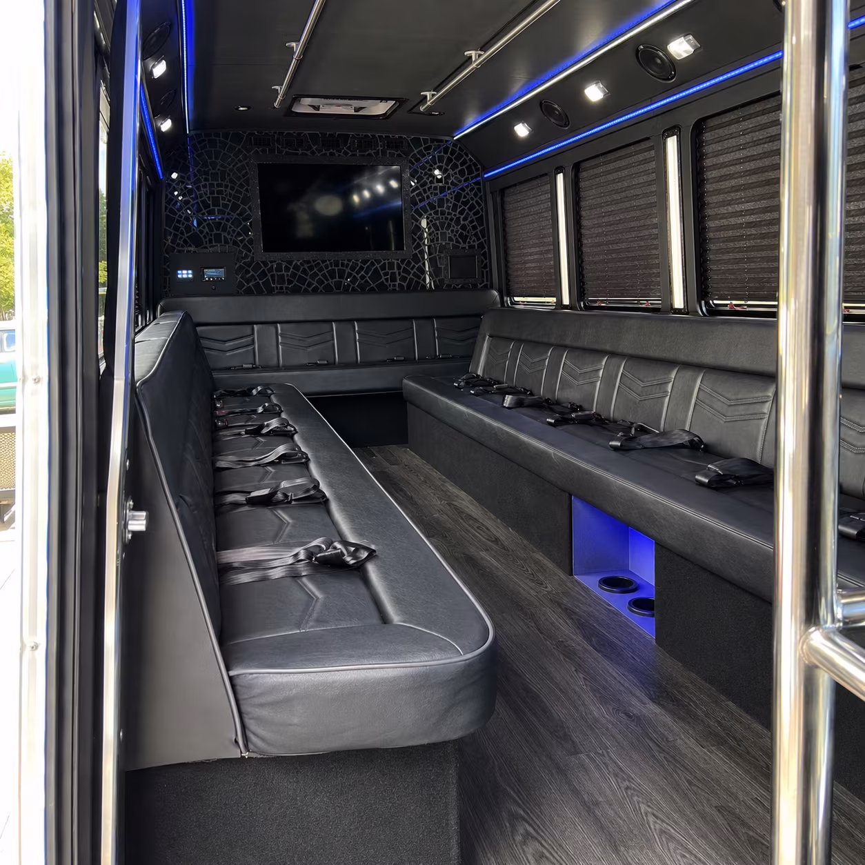 Daly City Concert & Music Festival Transportation party bus exterior