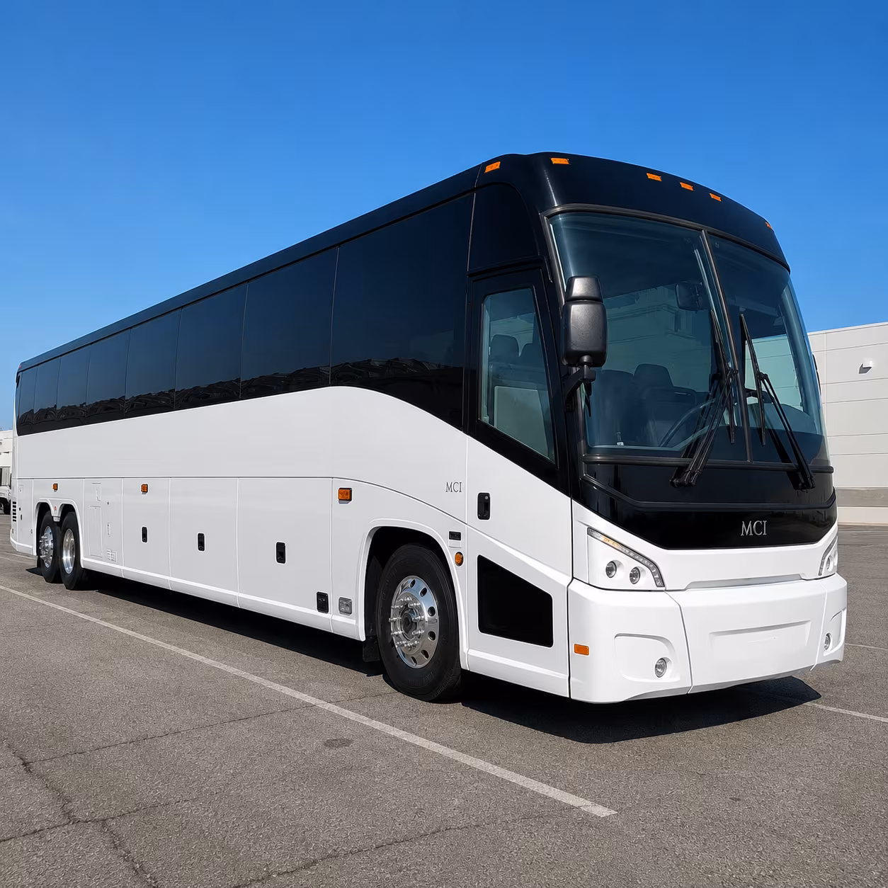 Daly City Corporate Transportation party bus exterior