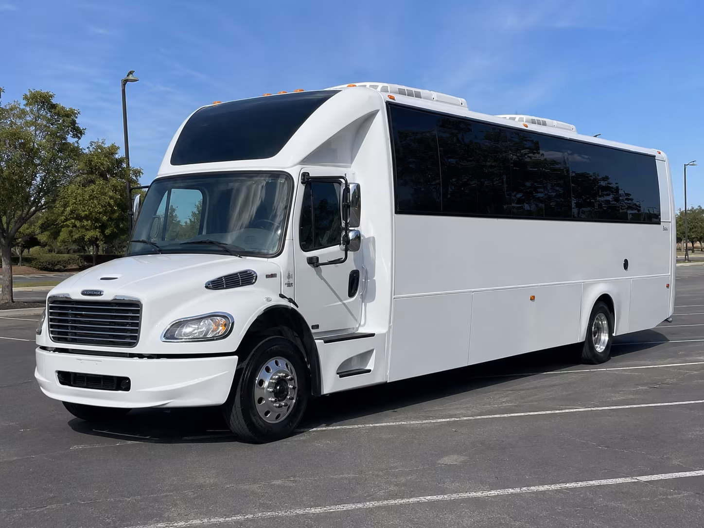 Daly City Private Event Transportation party bus exterior