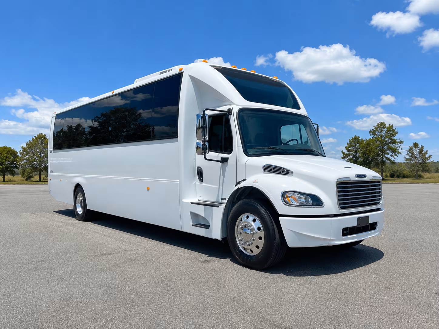 Daly City Private Event Transportation party bus exterior