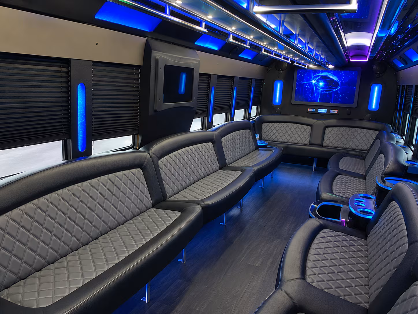 Daly City Prom & Homecoming Transportation onboard seating
