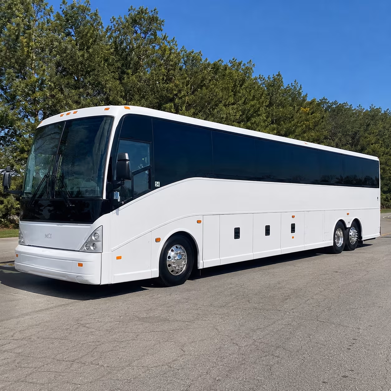 Daly City School Event Transportation party bus exterior