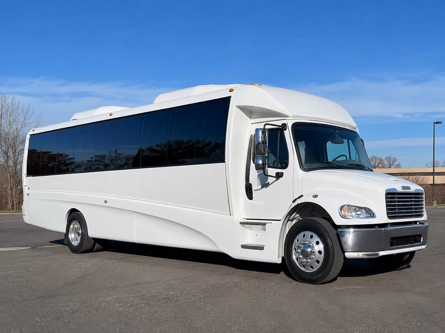 Daly City Wedding Transportation party bus exterior
