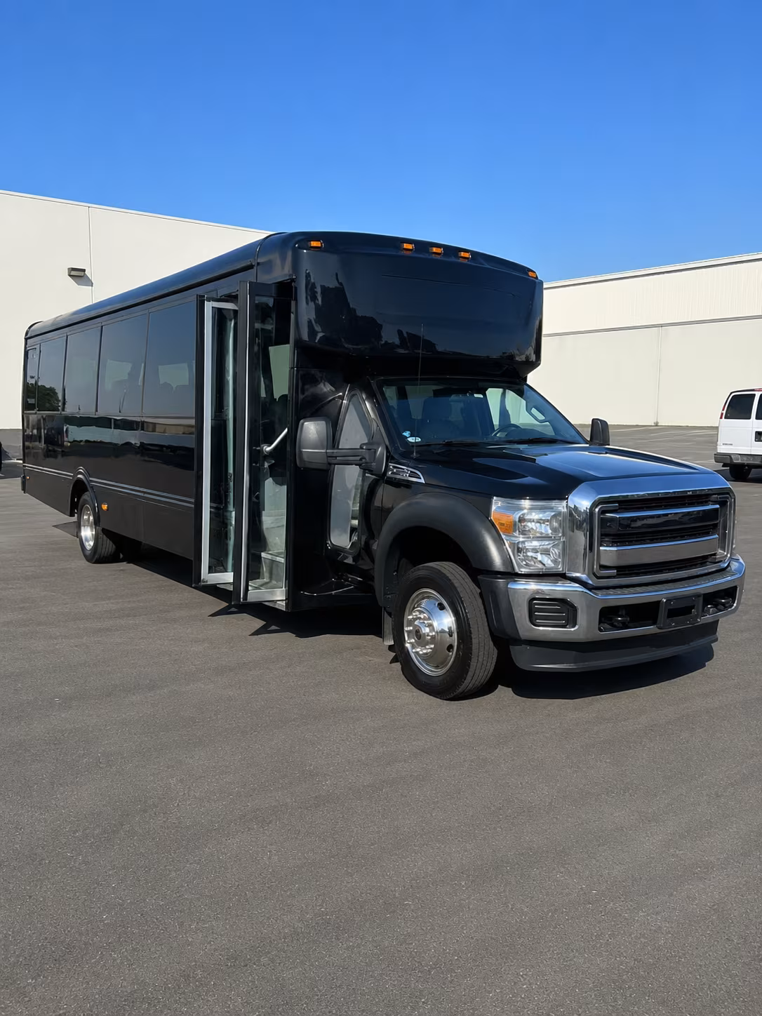 Daly City Wedding Transportation party bus exterior