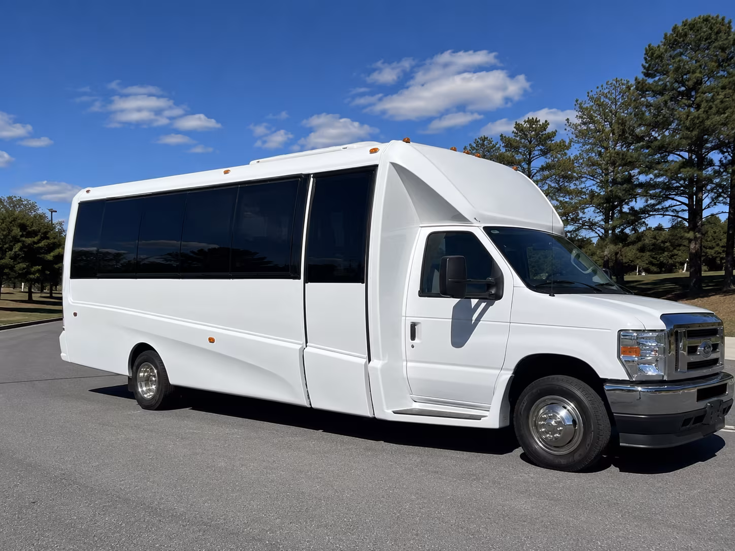Daly City Wedding Transportation party bus exterior