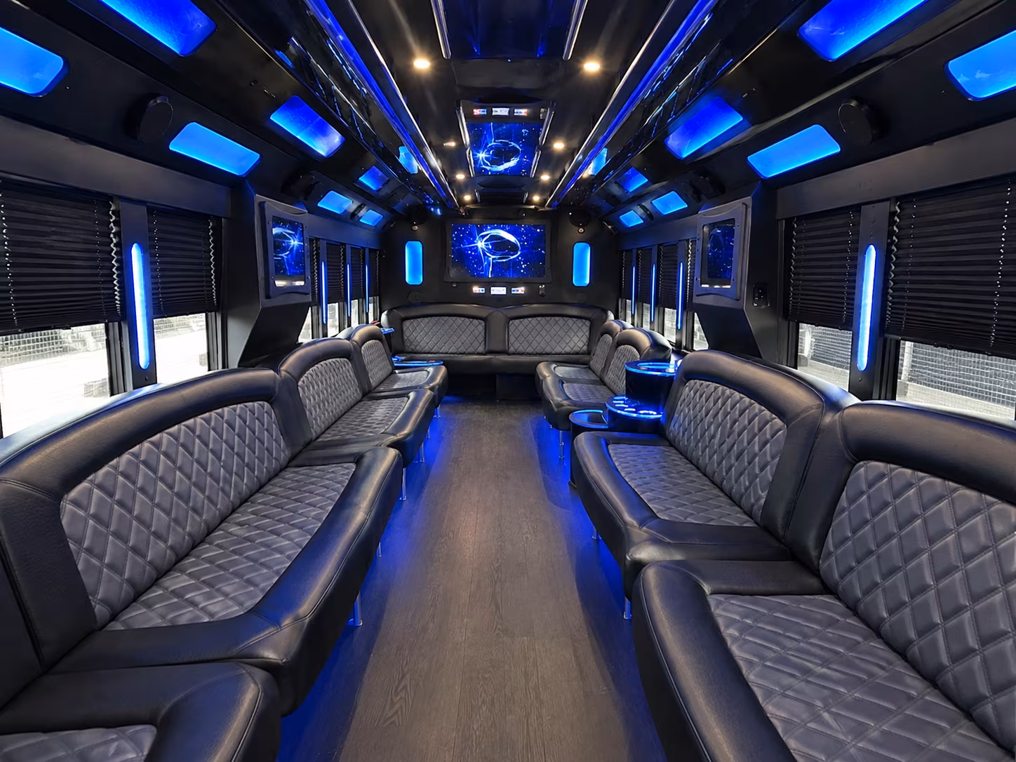 Daly City Winery Tour & Pub Crawl Transportation party bus exterior